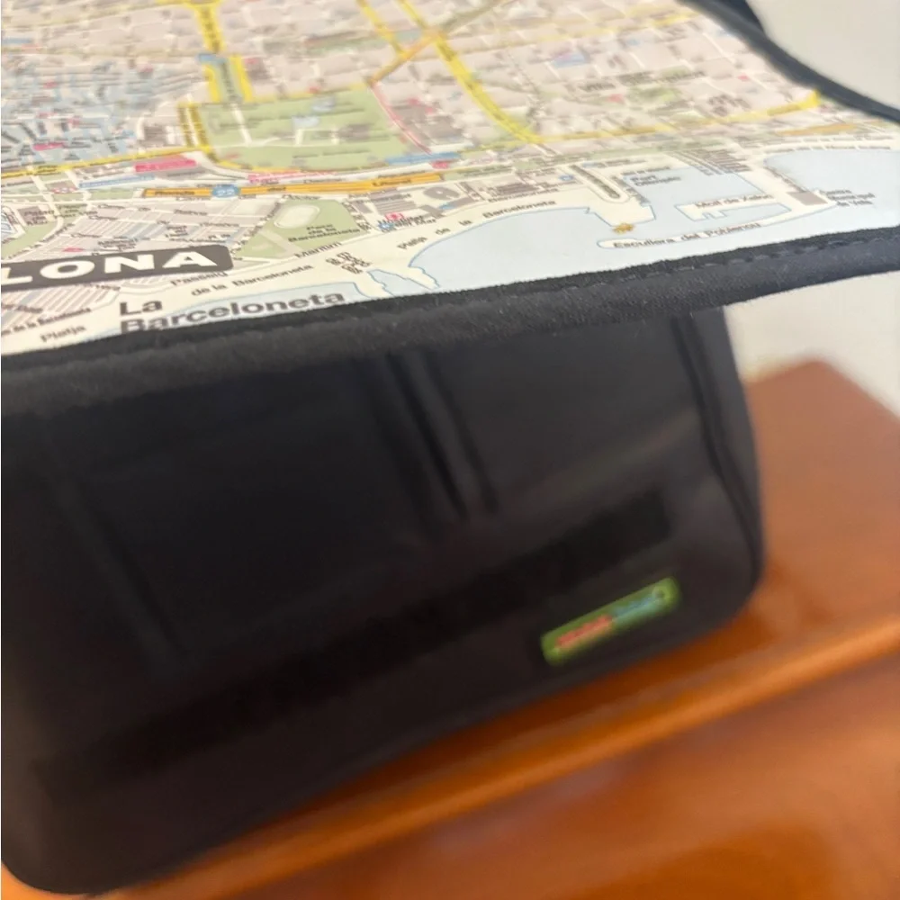NWT Barcelona Map Bag